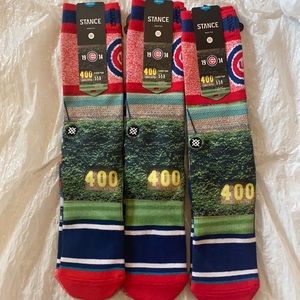Chicago Cubs stance socks 3 pack
